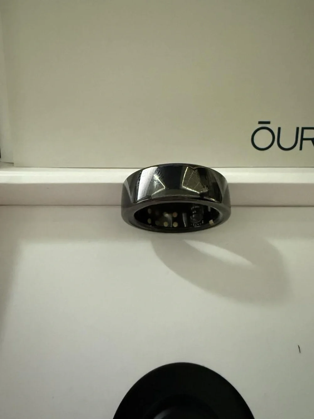 Oura Ring Gen 3 Horizon Black Size 8